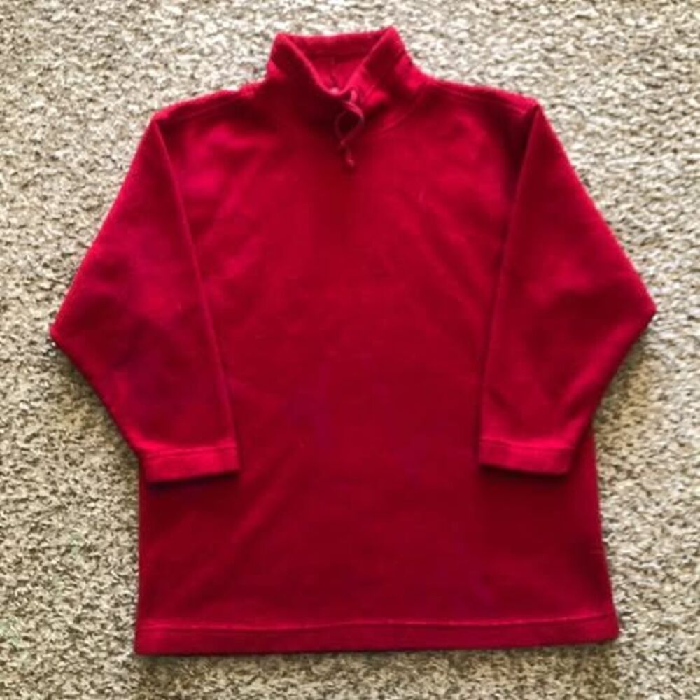 Stillwater Supply Co. Red Fleece Pullover